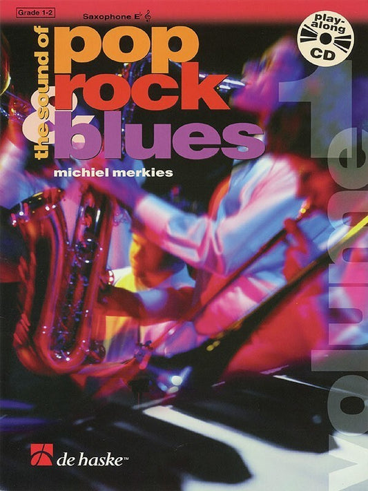 Sound Of Pop Rock And Blues E Flat Sax Softcover Book/CD