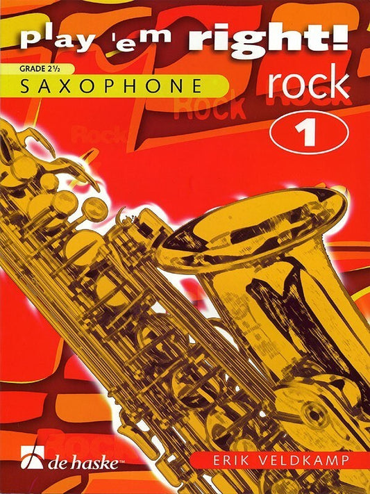 Play Em Right Rock Book 1 Sax Book (Softcover Book)