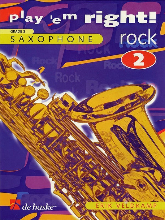 Play Em Right Rock Book 2 Sax Book (Softcover Book)