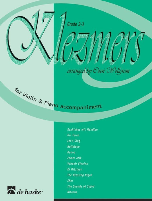 Klezmers Violin Violin Piano Acc (Softcover Book)