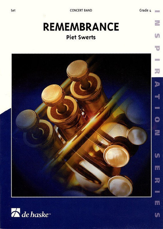 Remembrance Swerts Concert Band 4  Score/Parts