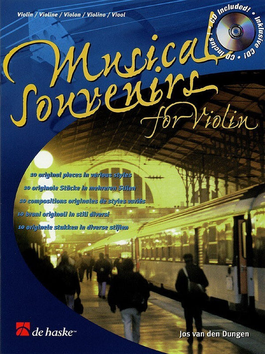 Musical Souvenirs For Violin Softcover Book/CD