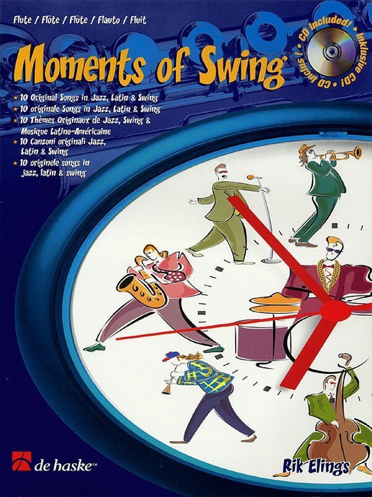 Moments Of Swing Flute Softcover Book/CD