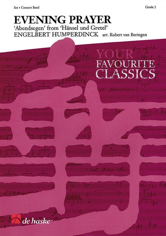 Evening Prayer Trans Beringen Concert Band 2 Score/Parts