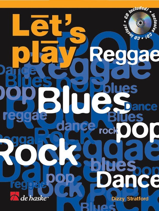 Lets Play Reggae Blues Pop Rock Book/CD A Sax (Softcover Book/CD)