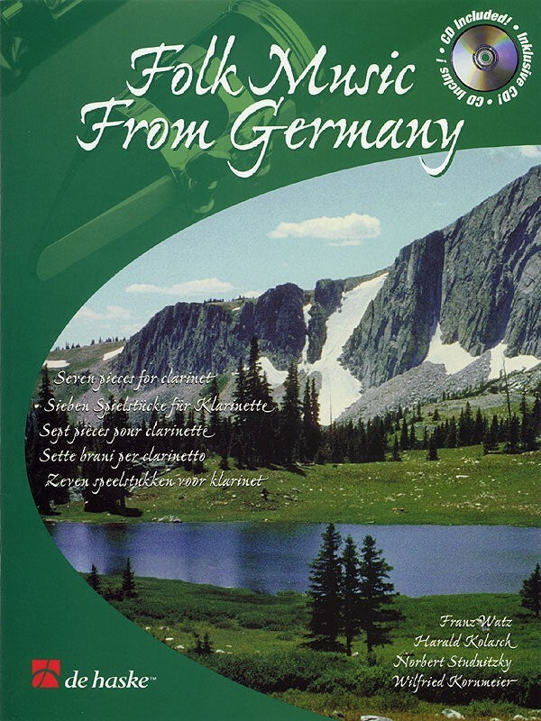 Folk Music From Germany Book/CD Cla