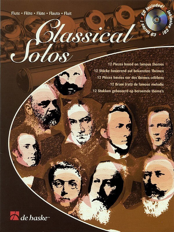 Classical Solos Flute Softcover Book/CD