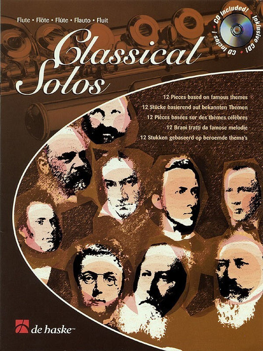 Classical Solos Flute Softcover Book/CD