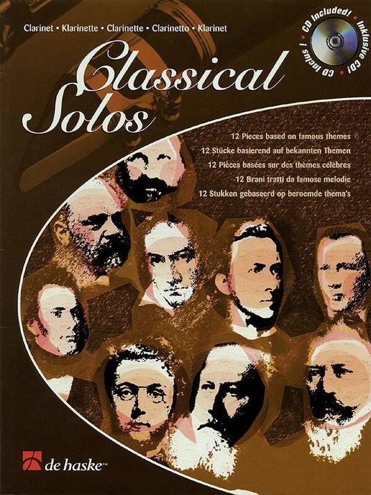 Classical Solos Clarinet Softcover Book/CD