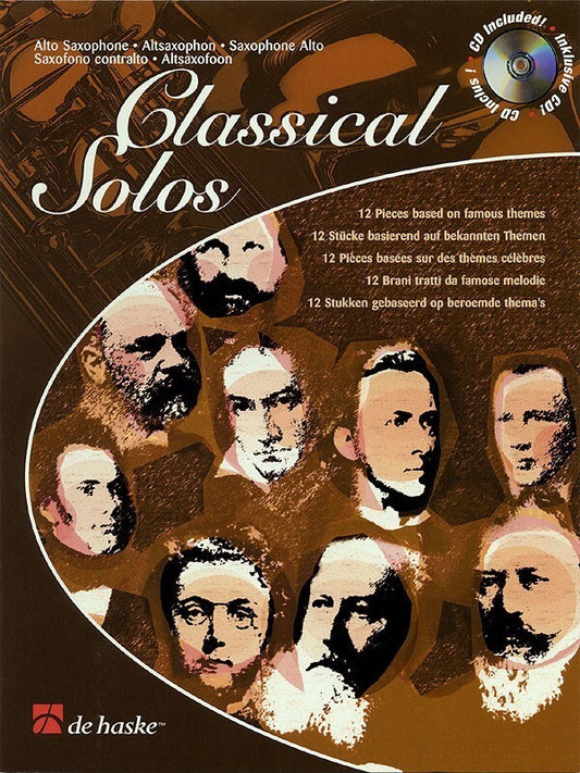 Classical Solos Alto Sax Softcover Book/CD