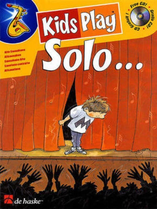 Kids Play Solo Alto Sax Softcover Book/CD