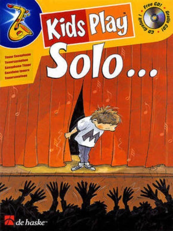 Kids Play Solo Tenor Sax Softcover Book/CD