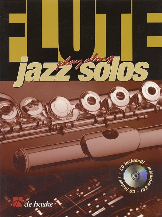 Play Along Jazz Solos Flute Softcover Book/CD