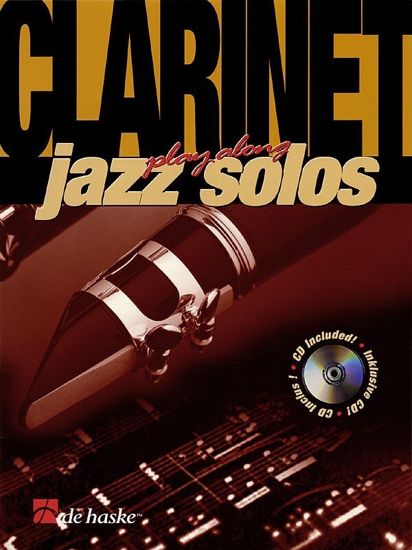 Clarinet Play Along Jazz Solos Softcover Book/CD