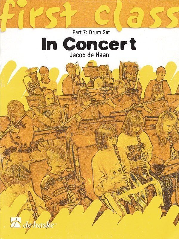 First Class In Concert - E Flat Part 2 by Jacob de Haan for Saxophone and Clarinet, 16 pages, De Haske Publications.