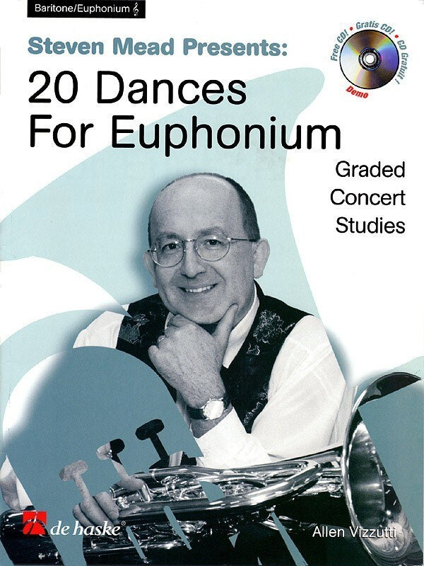 20 Dances For Euphonium Tc Softcover Book/CD