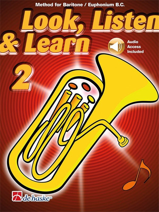 Look Listen & Learn Bk 2 Baritone/Euphonium Bc Bk/Ola Sftcvr/Online Audio (Baritone|Euphonium)