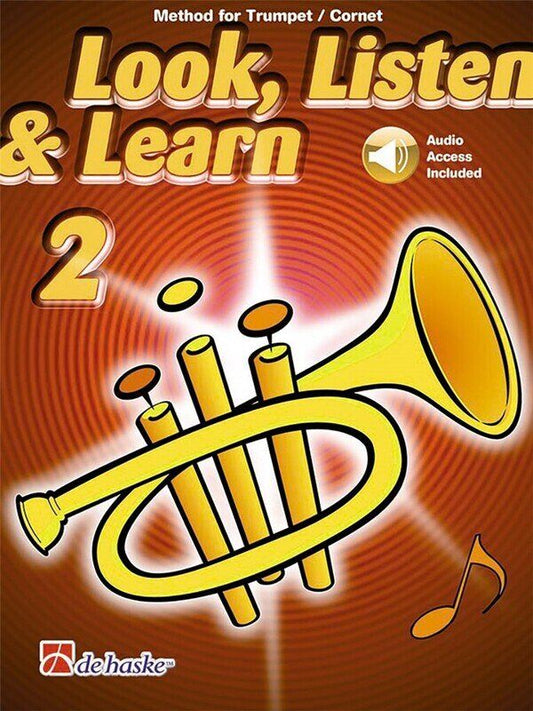 Look, Listen & Learn 2 Trumpet Book by Jaap Kastelein and Michiel Oldenkamp