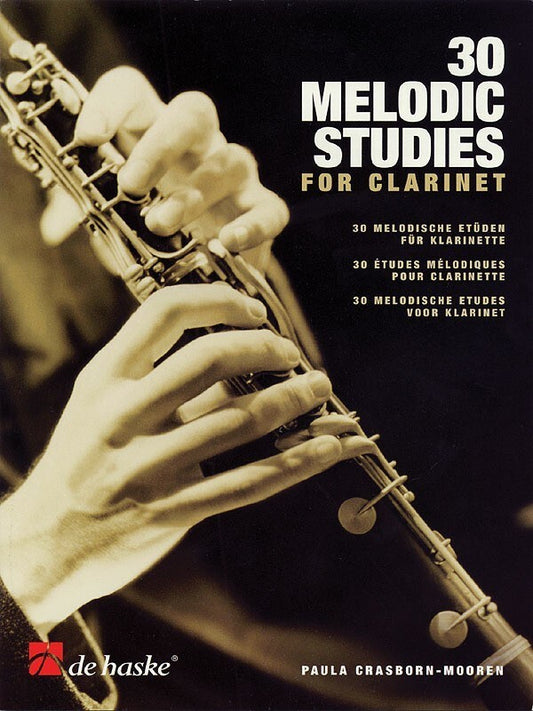 30 Melodic Studies For Clarinet (Softcover Book)