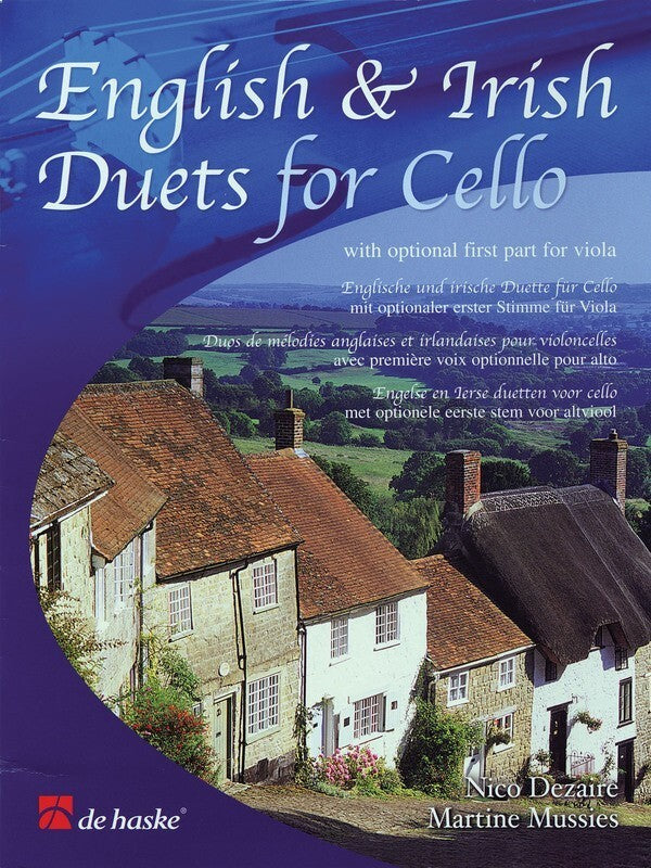 English And Irish Duets For Cello (Opt Viola) (Softcover Book)