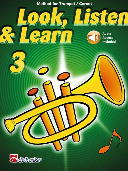 Look, Listen & Learn 3 Trumpet/Cornet Book with Online Audio Access
