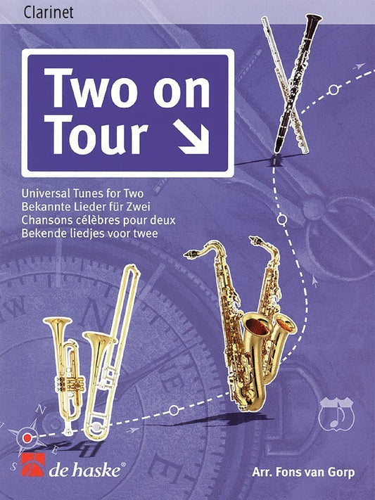 Two On Tour Clarinet Duets (Softcover Book)