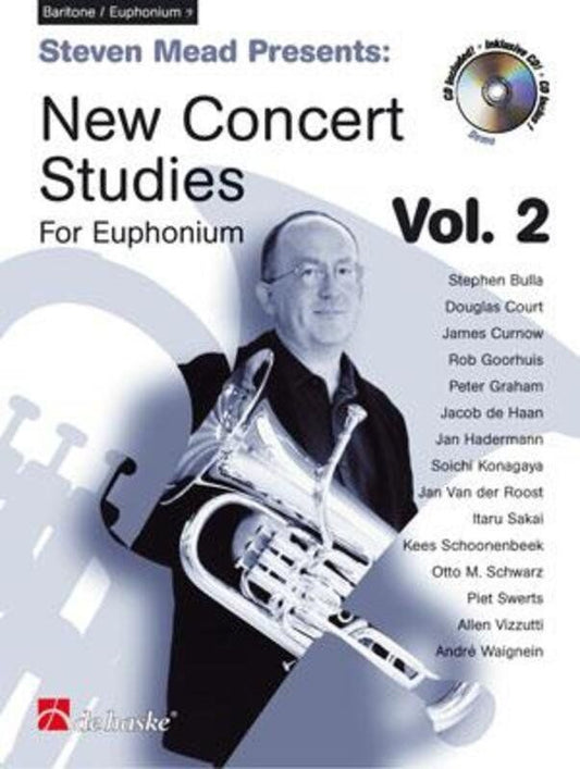 New Concert Studies for Euphonium Vol 2 BC with Demo CD