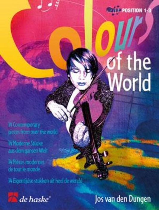 Colours Of The World Violin Softcover Book/CD