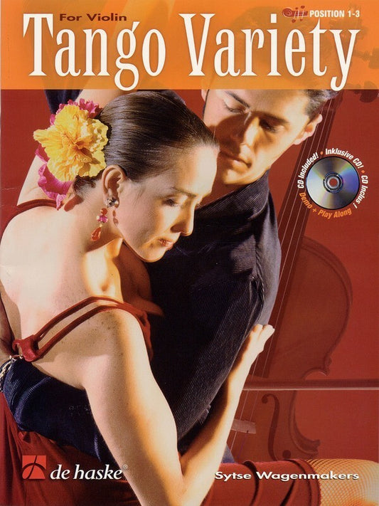 Tango Variety For Violin Softcover Book/CD