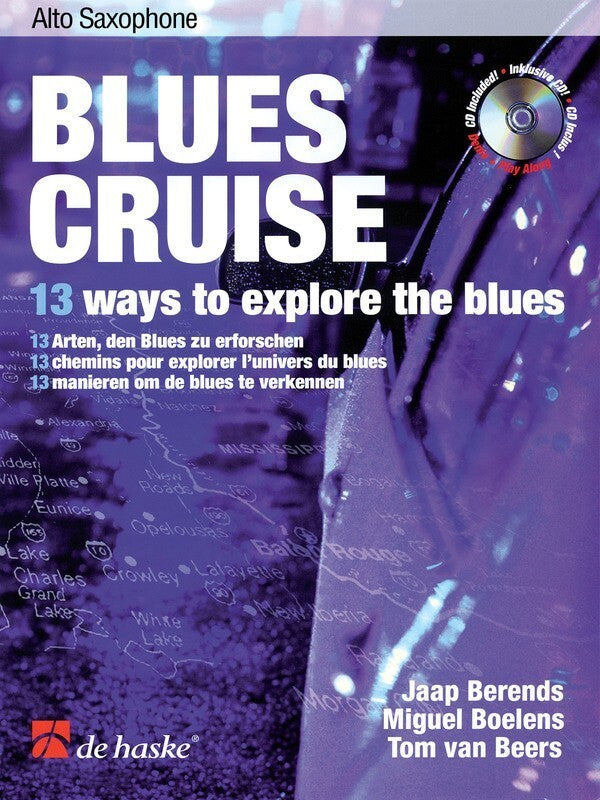 Blues Cruise Alto Sax Softcover Book/CD