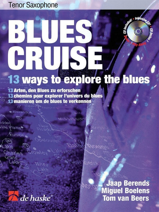 Blues Cruise Tenor Sax Softcover Book/CD