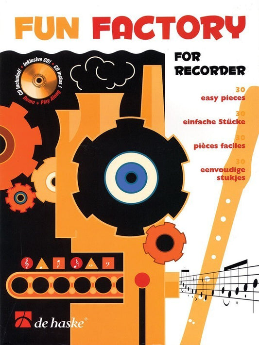 Fun Factory For Recorder Softcover Book/CD
