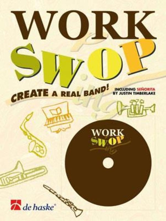 Work Swop Clarinet Softcover Book/CD