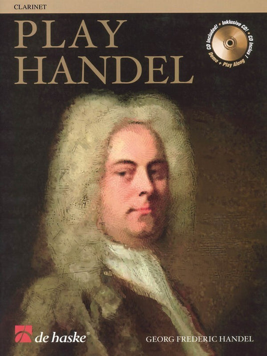 Play Handel Clarinet Softcover Book/CD