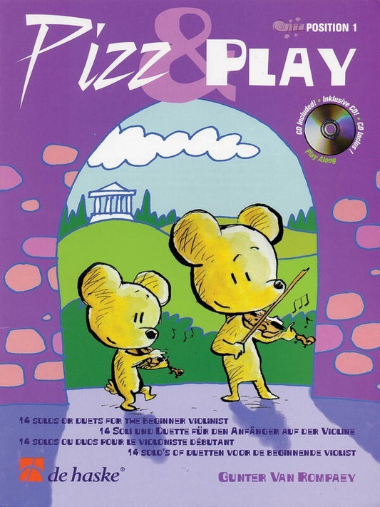 Pizz And Play Violin Softcover Book/CD