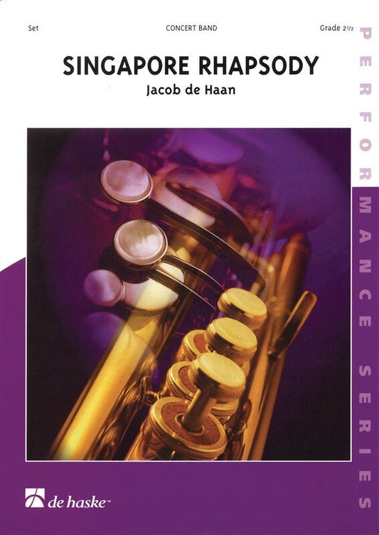 Singapore Rhapsody Concert Band 2.5 Score/Parts