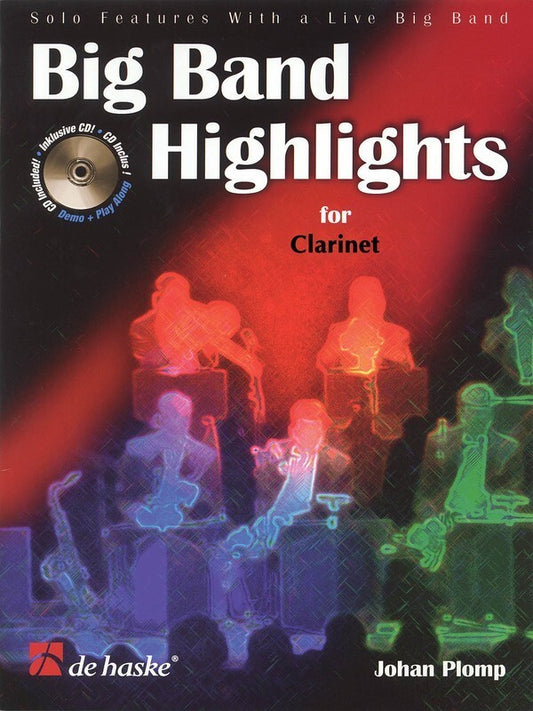 Big Band Highlights Clarinet Book/CD Intermed (Softcover Book/CD)