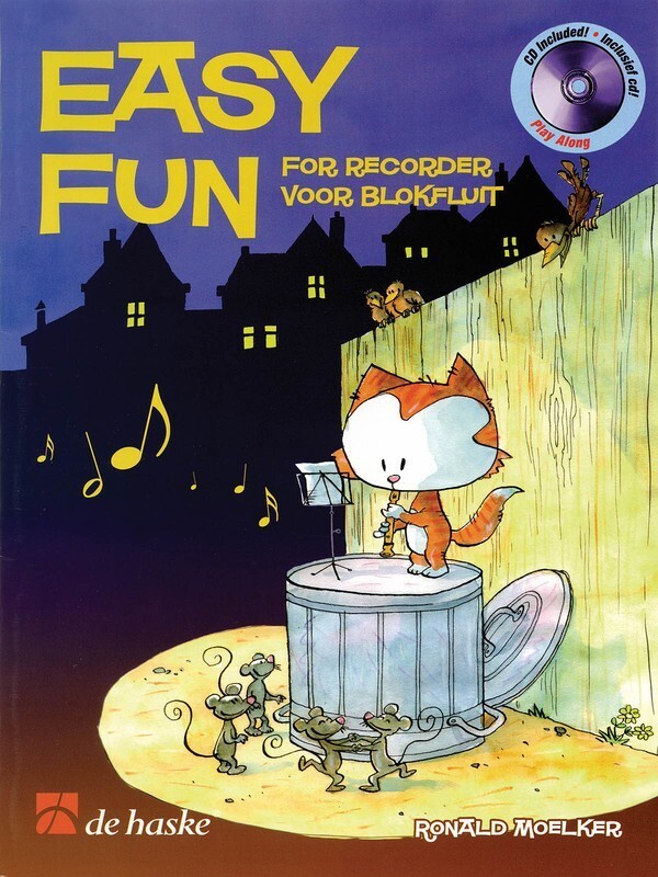 Easy Fun For Recorder Book/CD (Soprano Rec) (Softcover Book/CD)