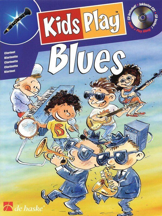 Kids Play Blues Clarinet Book with CD