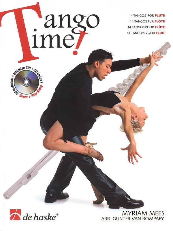 Tango Time Flute Book/CD Flute (Softcover Book/CD)