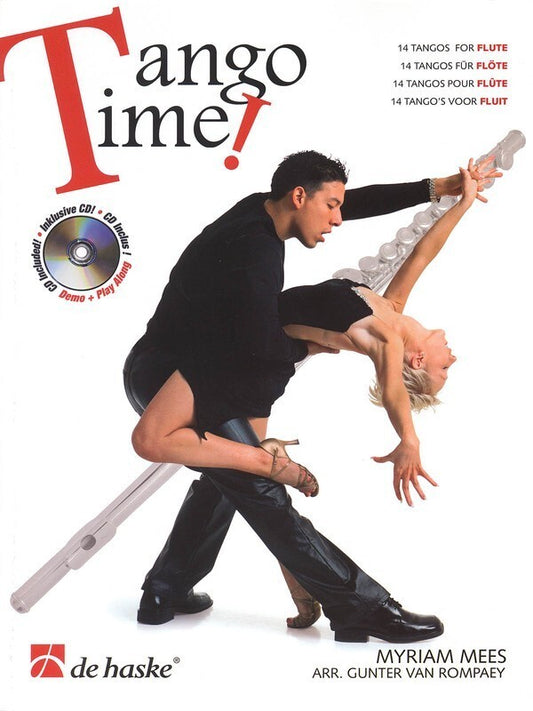 Tango Time Flute Book/CD Flute (Softcover Book/CD)