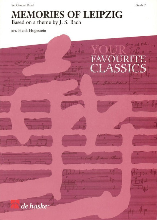 Memories Of Leipzig Concert Band 2 Score/Parts