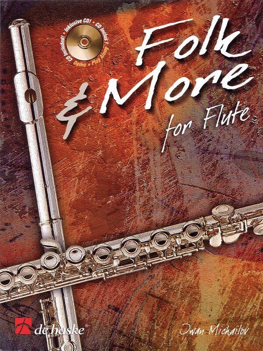 Folk And More For Flute Softcover Book/CD