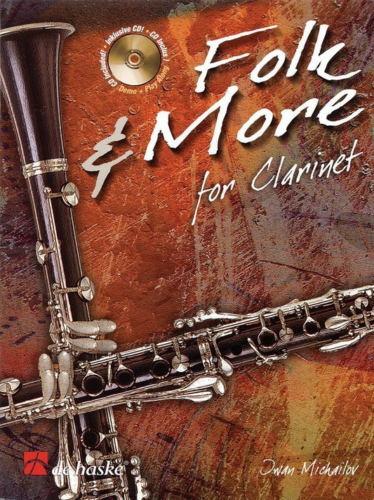 Folk And More For Clarinet Softcover Book/CD
