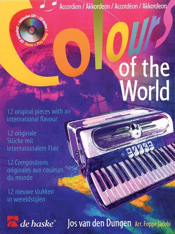 Colours Of The World Accordion Softcover Book/CD