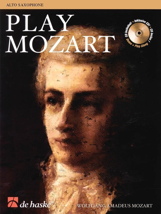Play Mozart Alto Saxophone Softcover Book/CD