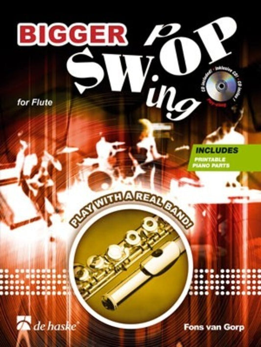 Bigger Swop Swing Pop Flute Softcover Book/CD