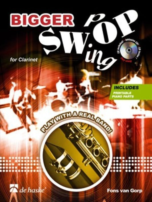 Bigger Swop Swing Pop Clarinet Softcover Book/CD