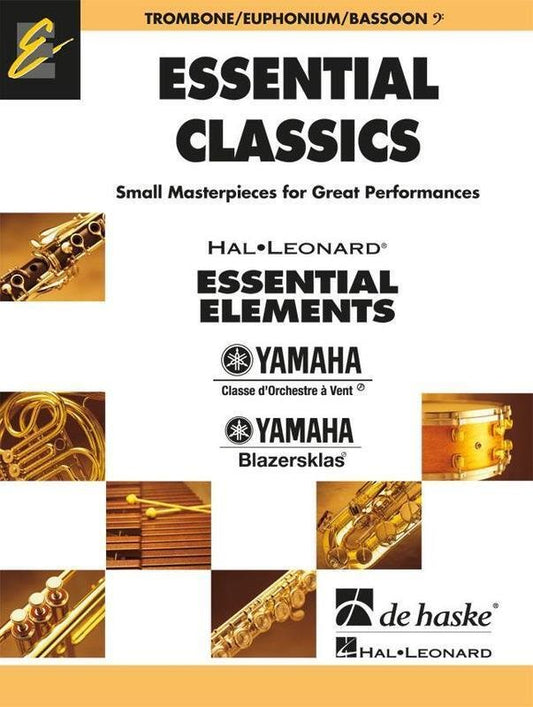 Essential Classics — Trombone/Euphonium/Bassoon (BC), arr. Jan de Haan (De Haske Publications)