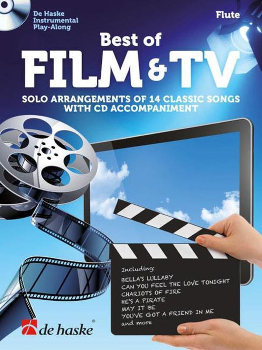 Best Of Film And TV Flute Softcover Book/CD
